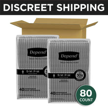 2pack-DependFreshProtectionIncontinenceUnderwearforMen-AdultDiapers-SM-80Coun10-_3 - Brands For Less USA