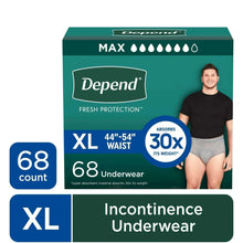2pack-DependFreshProtectionIncontinenceUnderwearforMen-AdultDiapers-XL-68Count12-6c32addb-a392-4_7767_2 - Brands For Less USA
