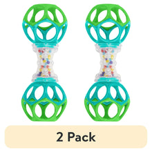 (2 pack) Oball Shaker Rattle Toy, Ages Newborn +