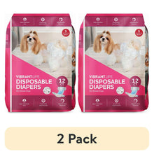 2pack-VibrantLifeDisposableDogDiapersforFemaleDogs-S-12Count-_1 - Brands For Less USA