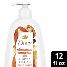 Dove Liquid Hand Wash Cinnamon Pumpkin Pie Holiday Treats Limited Edition, 12 fl oz