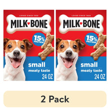 (2 pack) Milk Bone Original Biscuits, Small Dog Treats, 24 oz Box