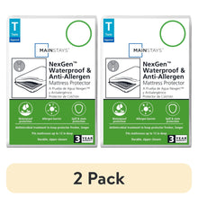 2pack_NexGenWaterproofZipperedMattressProtectorMainstays_Twin - Brands For Less USA