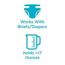2pack_QuickChangeMaleMaximumAbsorbencyIncontinenceWrap_One-Size_8Count2 - Brands For Less USA