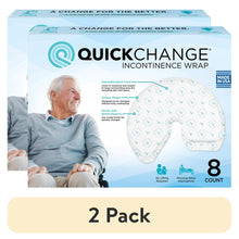 2pack_QuickChangeMaleMaximumAbsorbencyIncontinenceWrap_One-Size_8Count9 - Brands For Less USA