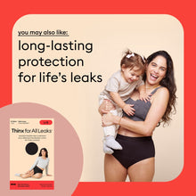 (2 pack) Thinx for All Women's Comfort Brief Leakproof Period Underwear Black