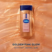 (2 pack) Vaseline Glazed & Glisten Sunlit Glow Vanilla Cocoa Shimmering Body Gel Oil with Ultra-Hydrating Lipids and 100% Pure Cocoa Butter, 6.8 fl Oz
