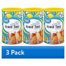 Great Value Natural Lemon Flavor Iced Tea Drink Mix, 66.1 oz