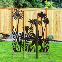 3-panelGardenMuralStakes1 - Brands For Less USA
