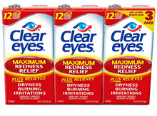 Prestige Clear Eyes Redness Reliever Eye Drops, 3 pk./45mL