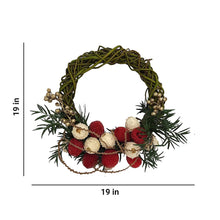 Corona tropical de bayas doradas, 20"