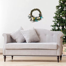 Corona navideña tropical, 20"