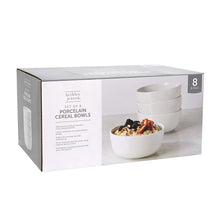 Berkley Jensen 6" Porcelain Cereal Bowls, 8 pk. - White