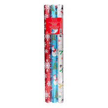 Berkley Jensen 3 Roll 150 sq. ft. Wrapping Paper, Winter Fun