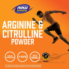 NOW Foods, Sports, Arginine & Citrulline Powder, 12 oz (340 g) - Brands For Less USA