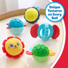 Playskool Animal Friends Sensory Balls Set, 5-Pieces, for Toddlers 18 Months and Up