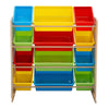 Delta Children Kids Toy Storage Organizer with 12 Plastic Bins - Multi