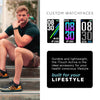 iTouch Active Smartwatch and Fitness Tracker - Tie-dye