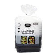 Berkley Jensen Rectangular Food Storage Containers, 28 oz./50-pc. set