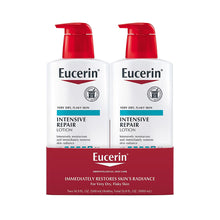 Eucerin Intensive Repair Body Lotion Fragrance-Free Body Moisturizer, 2 pk./16.9 fl. oz.