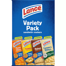 Lance Sandwich Crackers Variety Pack, 36 ct.