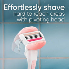 Gillette Venus ComfortGlide White Tea Scented Women's Razor, 3-Blades, 1 Handle + 12 Razor Blade Refills