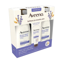 Aveeno Stress Relief Moisturizing Body Lotion with Lavender Scent, 2 pk./18 oz. + 2.5 oz.