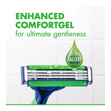 Gillette Sensor3 Sensitive Men's Disposable Razor, 3-Bladed Razor Blades, 24 ct.