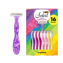 BIC Soleil Simply Smooth Disposable Razor, 3 Blade Womens Razors, 16 ct.