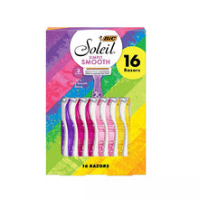 BIC Soleil Simply Smooth Disposable Razor, 3 Blade Womens Razors, 16 ct.
