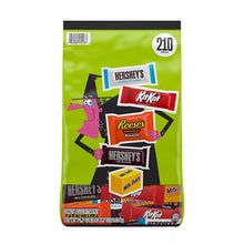 Hershey Assorted Flavored, Halloween Candy Bulk Bag, 210 ct.