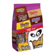 M&M's, Snickers & More Chocolate Halloween Candy Variety Bag, 110 ct.