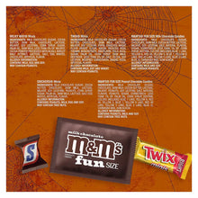 M&M's, Snickers & More Chocolate Halloween Candy Variety Bag, 110 ct.