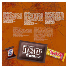 M&M's, Snickers & More Chocolate Halloween Candy Variety Bag, 110 ct.