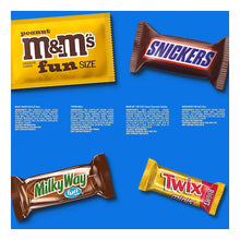 Snickers, M&M's, Milky Way & Twix Halloween Chocolate Candy Variety Pack, Bulk Bag, 115 ct.