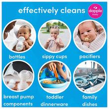 Dapple Bottle & Dish Soap Fragrance-Free Bundle, 2 pk.