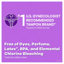 Tampax Radiant Feminine Care Tampons for Women, Regular/Super/Super Plus, Unscented, 77 ct.