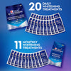 Crest 3DWhitestrips Professional Effects Advanced and Supreme Bright Boost At-Home Teeth Whitening Kit