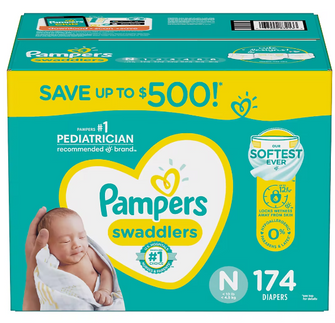 Pampers Swaddlers Diapers (Select Size)