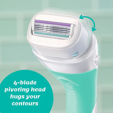 Schick Intuition Sensitive Care Women's Razor With Natural Aloe, 1 Razor Handle & 12 Refill Blades