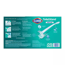 Clorox ToiletWand Disposable Cleaning System with Bonus Handle, Rainforest Rush, 36 Pad Refills