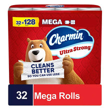 Charmin Ultra Strong Mega Roll Toilet Paper, 32 pk./220 sheets per roll