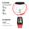 iTouch Active 4 Unisex Coral Smartwatch Fitness Tracker