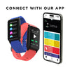 iTouch Active 4 Unisex Green Smartwatch Fitness Tracker