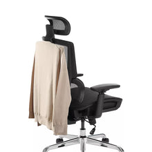 Berkley Jensen Ergonomic Mesh Office Chair with Headrest and Footrest - Black
