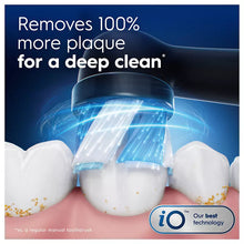 Oral-B iO Ultimate Clean Replacement Brush Heads, Black and White, 8 ct.