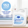 Berkley Jensen Ultra Laundry Detergent - Free & Clear, 152 loads/200 oz.