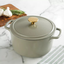 Sur La Table 3.5-Qt. Enamel Cast Iron Dutch Oven with Lid - Green