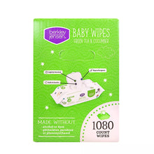 Berkley Jensen Baby Wipes - Green Tea & Cucumber, 12 pk./90 ct. each