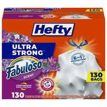 Hefty Ultra Strong Tall Kitchen Trash Bags - Fabuloso Scent, 130 ct./13 gal.